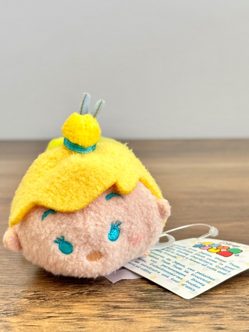 NWT Disney Store Tsum Tsum Peter Pan Tinker Bell Fairy Stuffed Plush AUTHENTIC